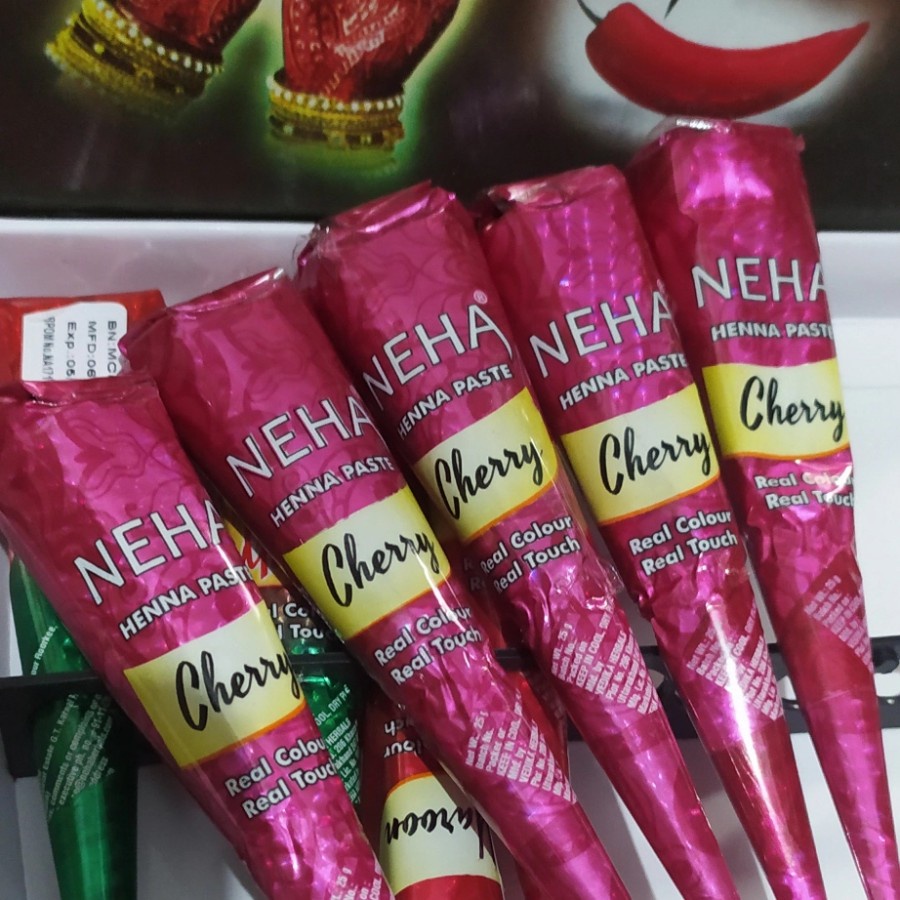 neha henna tangan - hena - neha - neha warna - hena nehha 40gram per 1 biji/pcs