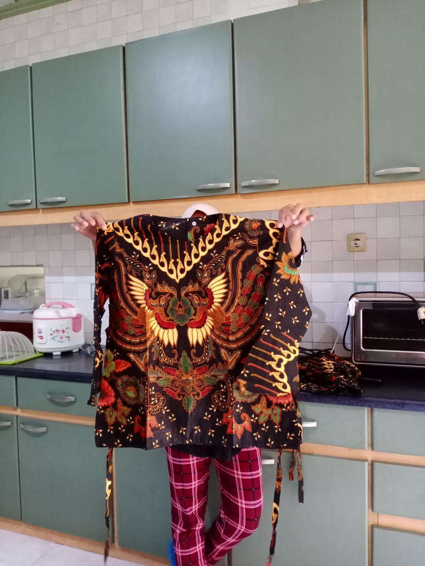 Termurah!!batik Couple Keluarga Sania Ruffle Ori Doro Jawi Dnt Sekarwangi 017