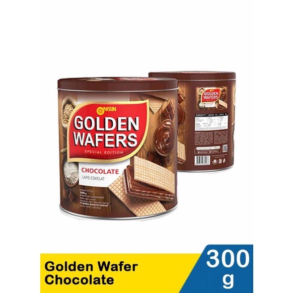 

Nissin Golden Wafer Chocolate 300G