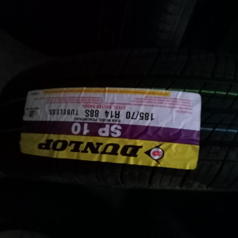 BAN DUNLOP 185/70-14 SP10