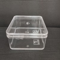 ASLI Toples Kue Kering Plastik Hardtop 119 BENTUK Kotak 250 gr MURAH KUE KASTENGEL PUTRI SALJU UNIK