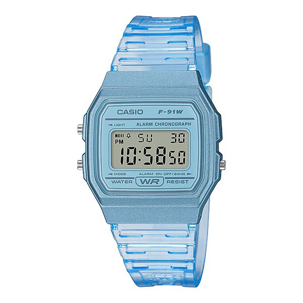 JAM TANGAN CASIO F-91WS-2D F 91WS 2D ORIGINAL RESMI