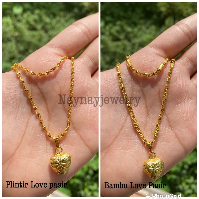 Kalung koin 91 Warna 24k