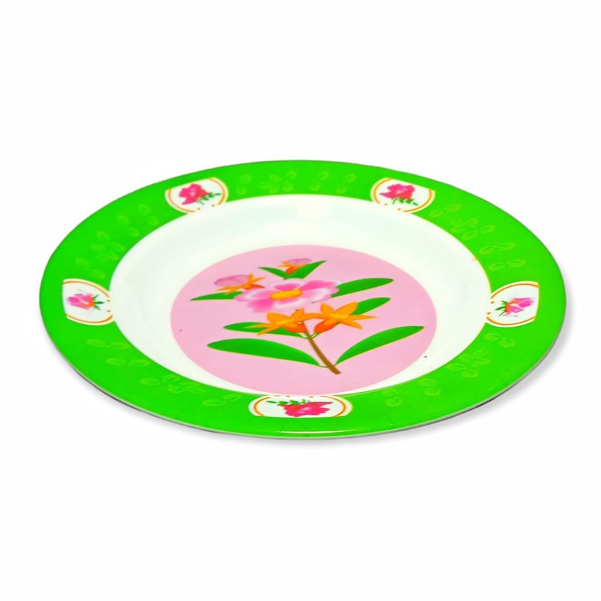 Piring Makan Semi Melamin | Piring Murah Berkualitas | Piring Milamin 20 cm
