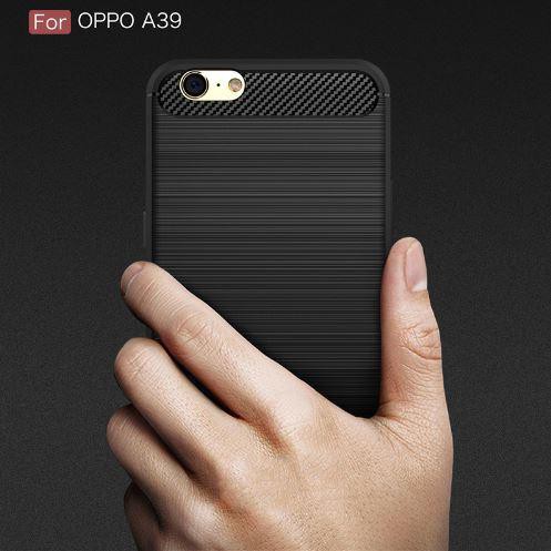 Case Oppo A37 A57 Soft Case Ipaky Carbon