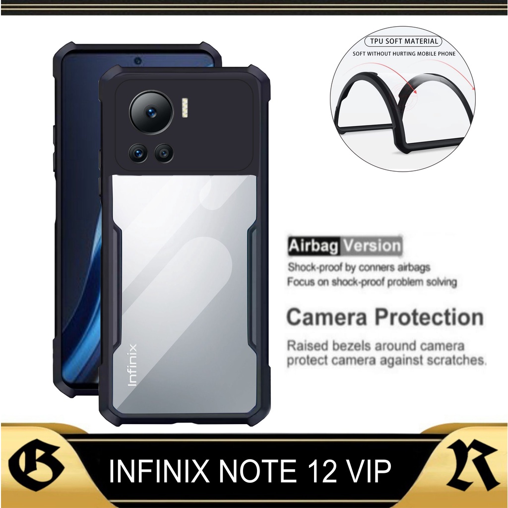 PROMO Case INFINIX NOTE 12 VIP Transparan Softcase Casing INFINIX NOTE 12 VIP