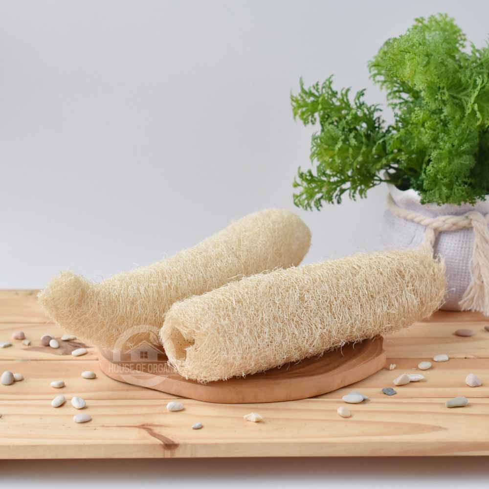 Natural Bath Sponge Loofah / Serat Oyong 1 Pc