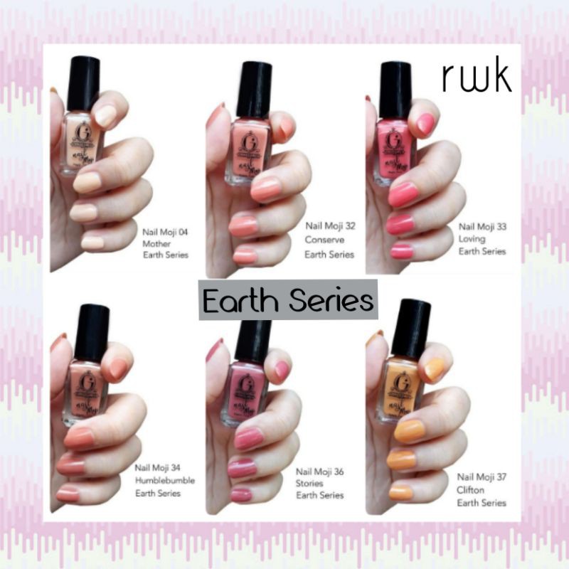 Madame Gie Nail Moji Earth Series ( Cat Kuku )