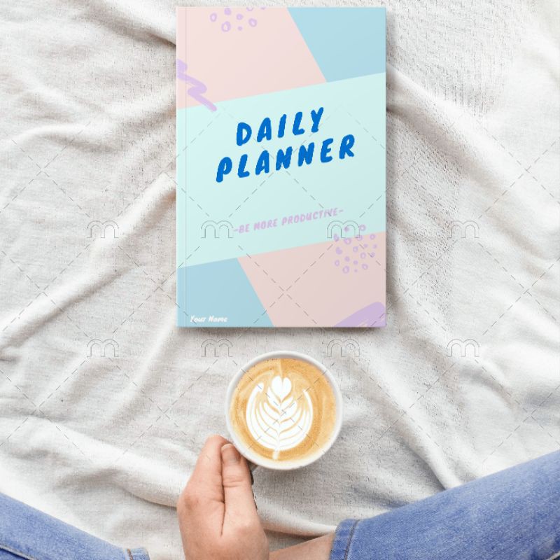 

DAILY PLANNER (3) PLANNER AGENDA HARIAN NOTEBOOK BUKU CATATAN PLANNER TO DO LIST PERENCANA CUSTOM