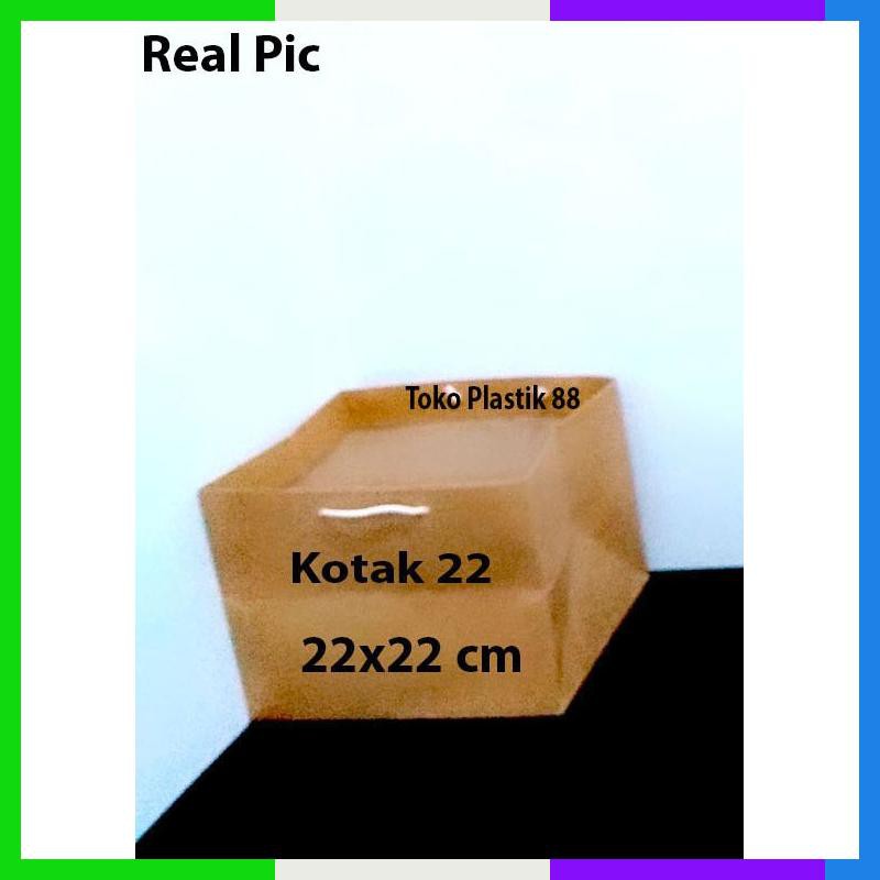 

Paperbag Coklat Polos Size Kotak 22