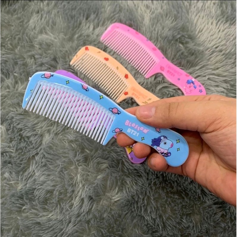 Sisir Kecil Karakter Lucu Korean Style Import Best Seller