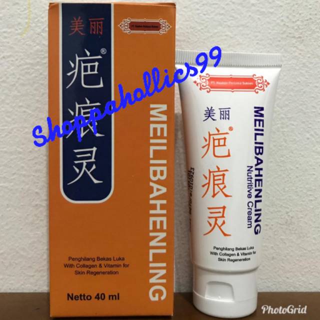 Meilibahenling Nutritive Cream / Cream Penghilang Bekas Luka
