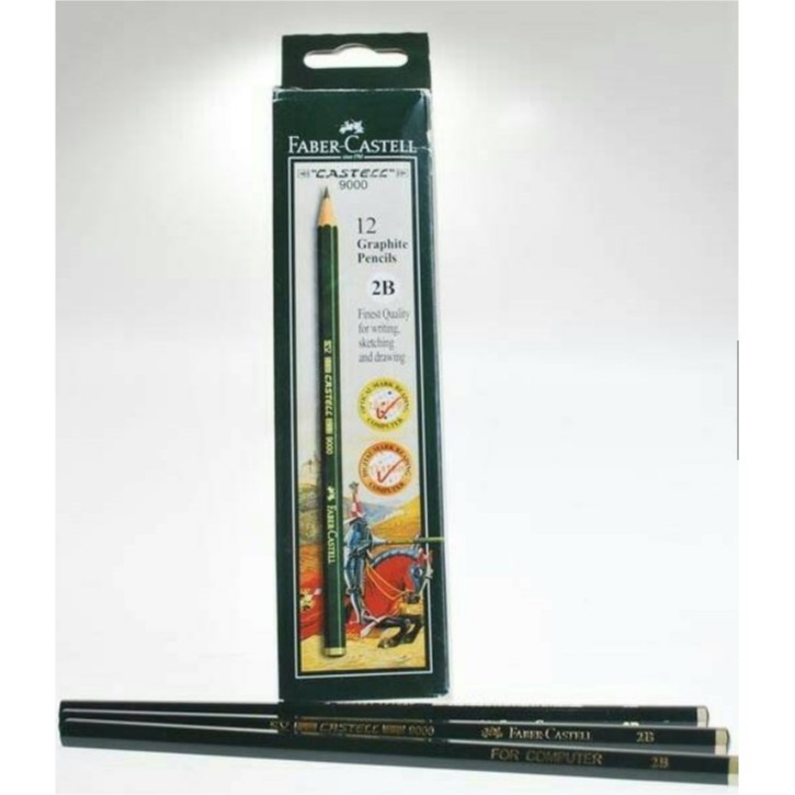 

Faber Castell Pensil 2B harga per batang