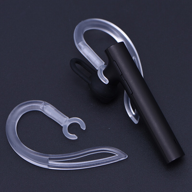 {LUCKID}5/6/7/8/9/10mm Clear Bluetooth Earphone Silicone Earbud Ear hook Loop Clips