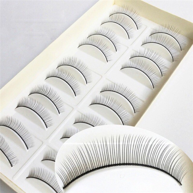 10 pasang bulu mata palsu untuk latihan eyelash / fake eyelash extension  for practice