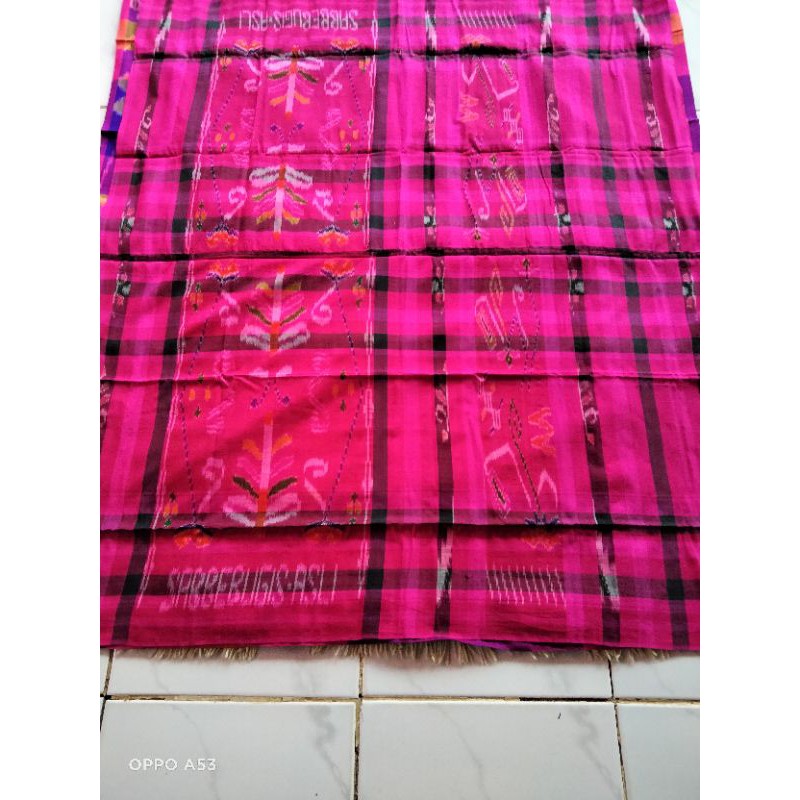 Sarung  Bugis Asli No 2 Original Sutra