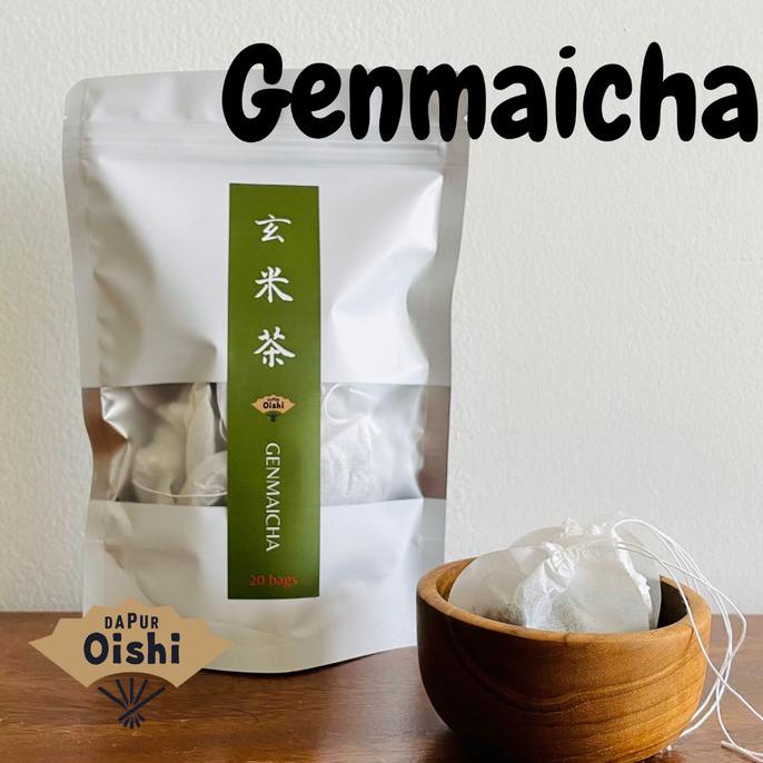 

(BISA COD) GENMAICHA | Roasted Rice Green Tea Ocha Teh (Tea bag / Loose Leaf) SALE Kode 80