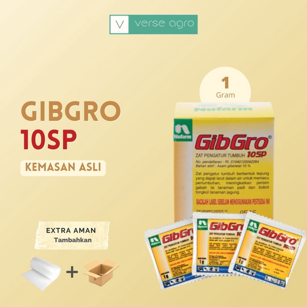 Jual PUPUK GIBGRO 10 SP 1 GRAM ZAT PENGATUR TUMBUH HORMON | Shopee ...