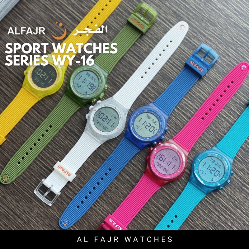 Jam Tangan Al Fajr WY-16 (Sport Watches Series)