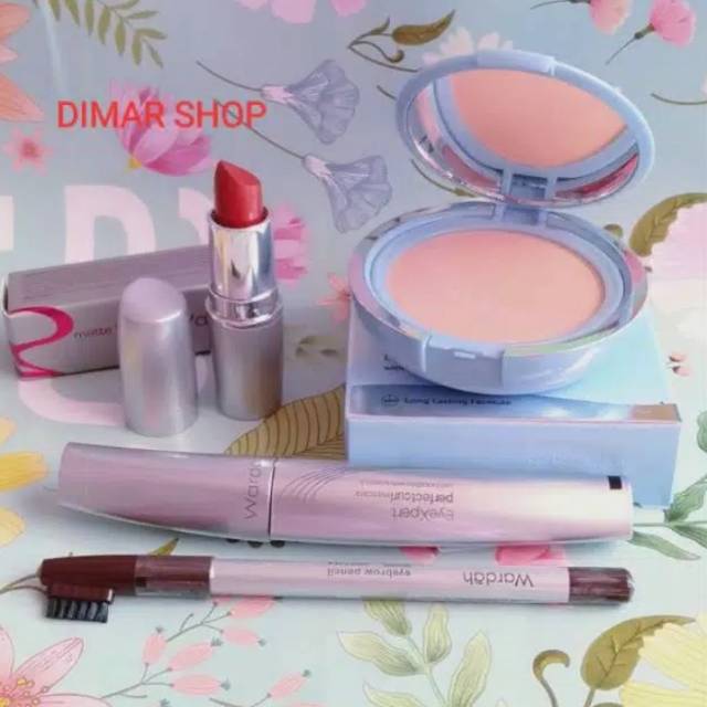 WARDAH cosmetics PAKET HARIAN 4 in 1