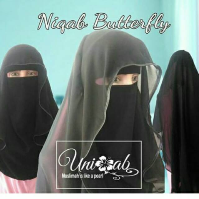 niqab butterfly