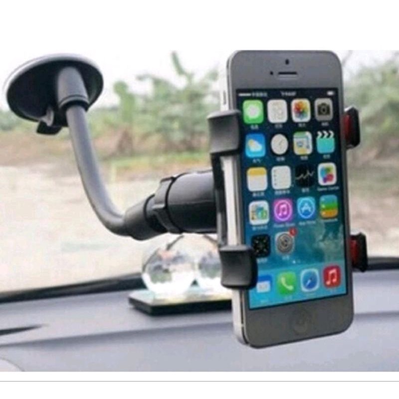 Pegangan HP Jepit Kaca Mobil Urz