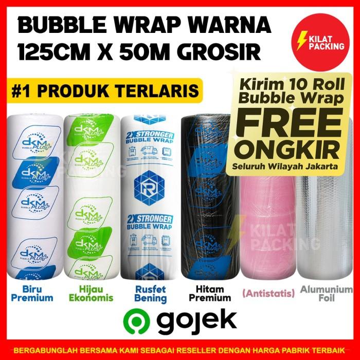 

Wraping Plastik Buble Bubble Wrap 125Cm X 50M | Bubble Wrap Dkm Plus+ /Roll
