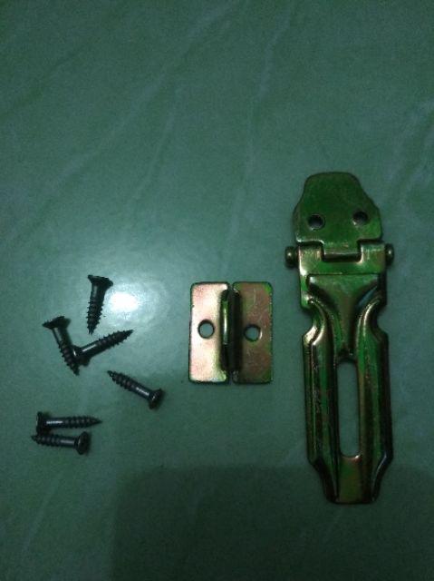 Grendel Overpall Murah 2 6 Cm/ Gerendel Tempat Gembok Pintu (+skrup)