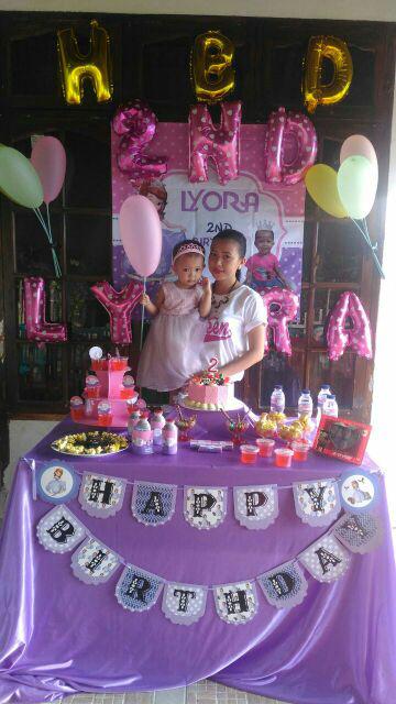 Dessert Table Birthday Custom Paket M