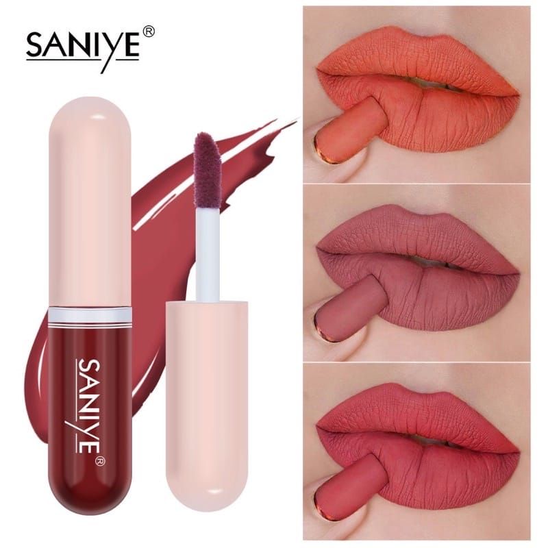 Medan Termurah matte capsule shape liquid lipstik lip tint mini saniye