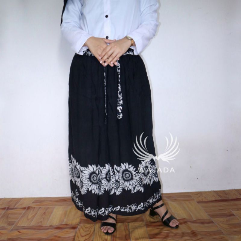 ROK NENG SANTRI - SARUNG GOYOR STELAN TUNIK ROK BAHAN GLOYOR SANTRIWATI