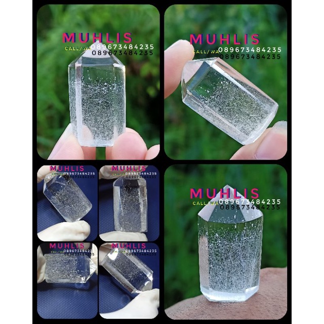 kecubung rambut putih