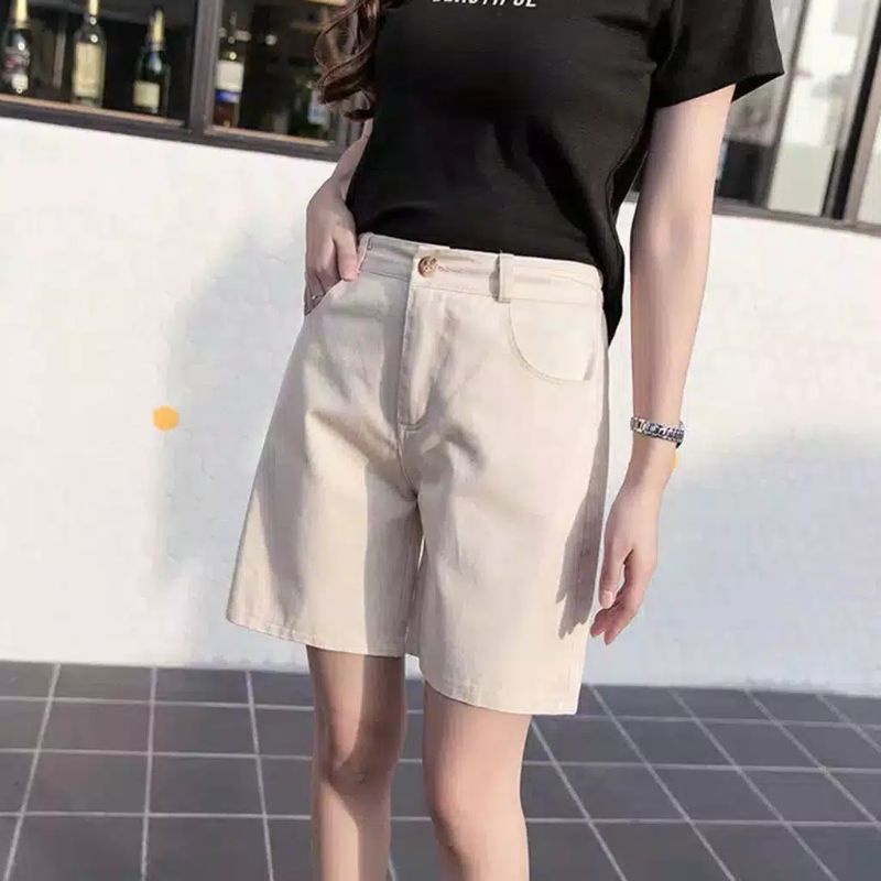 Hot pants celana pendek wanita style Korea terbaru dan kekinian