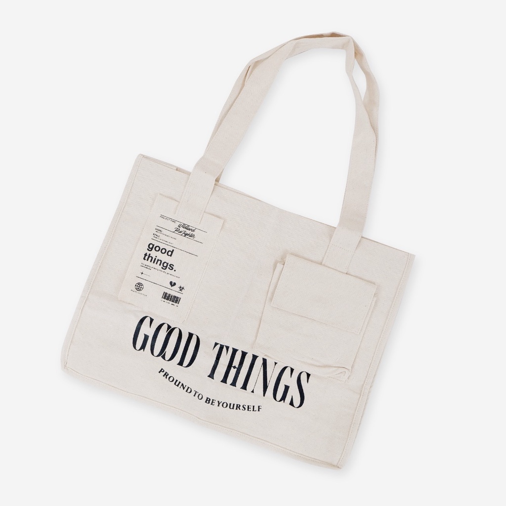 TOTEBAG GOOD THINGS RAVIN/ pria dan wanita