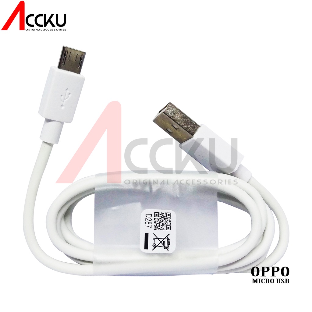 Oppo 2A Micro USB Kabel Data Oppo Micro  Kabel Data Oppo A3S A37 A39 A57 A7 A71 A73 A83 f1s original