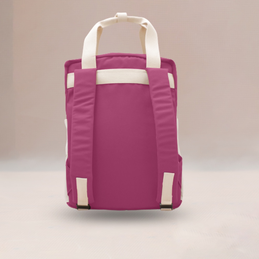 YEPPO MISTY ROSE |MNM X LAZZARDI| Tas Ransel Punggung Wanita Backpack Tas Jinjing ORIGINAL - FREE RAINCOVER