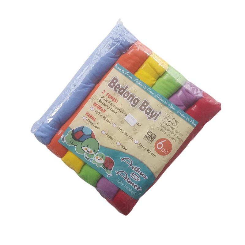 Arthur&amp;Aimee Bedong  Rainbow Pack Isi 6 VLP