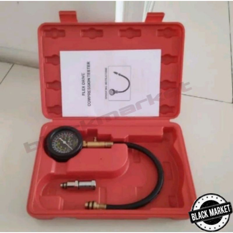 Kompresi Tester Alat Pengukur Tekanan Kompresi merk Gripon