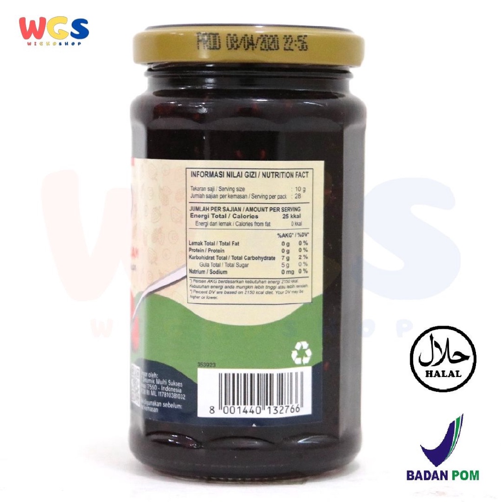 Selai Cirio Mixed Berries Jam 280 gr