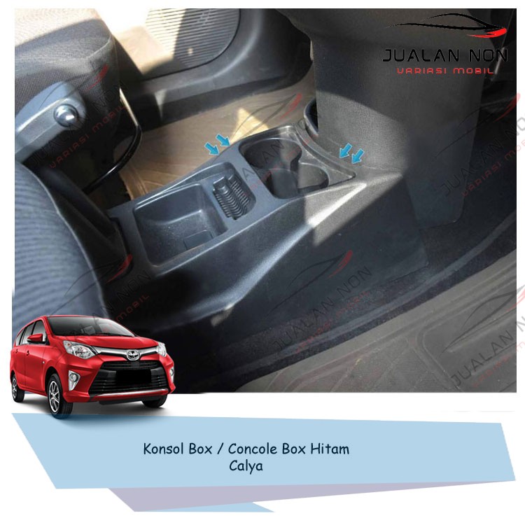 Konsol Box Console Box Hitam Mobil Calya