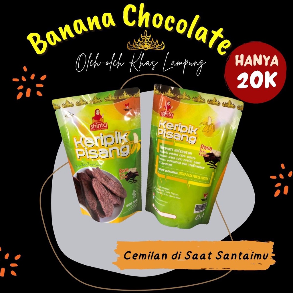 

Keripik pisang coklat