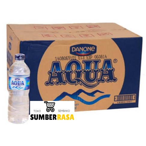 

Aqua 600 ml isi 24 botol