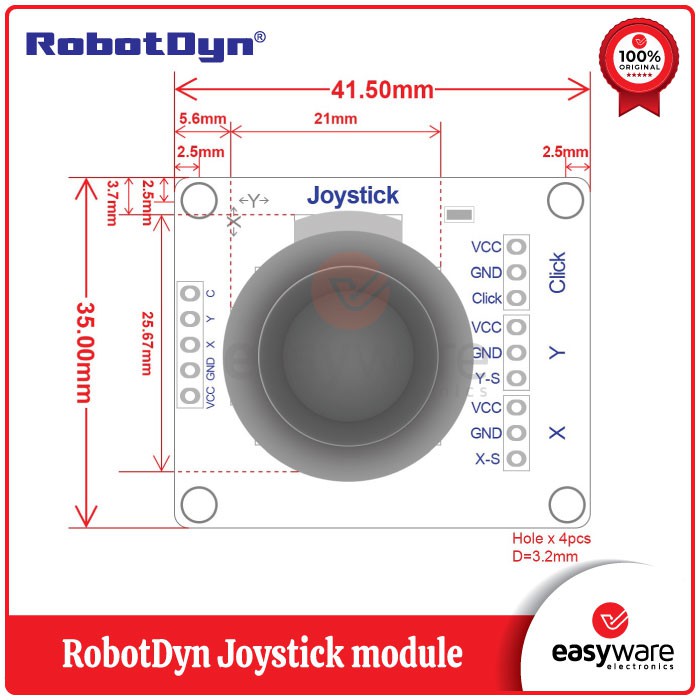 RobotDyn Joystick module