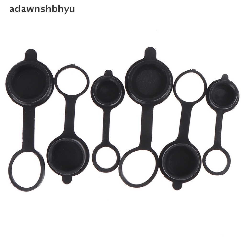 Adawnshbhyu 10pcs GX12 GX16 GX20 Aviation Circular Plug Socket Konektor Topi Debu Tahan Air