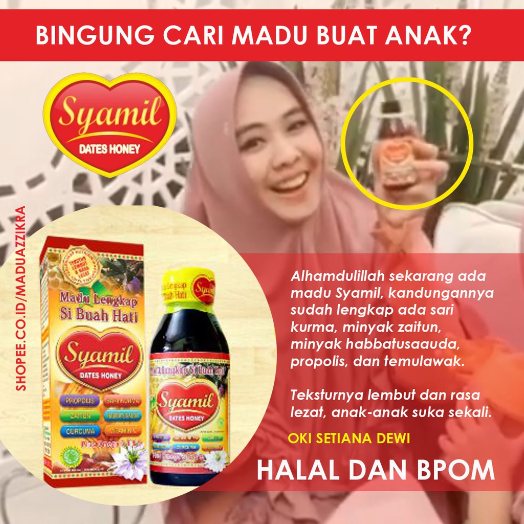 

MADU SYAMIL Madu Anak / Madu Lengkap Si Buah Hati – Syamil Dates Honey