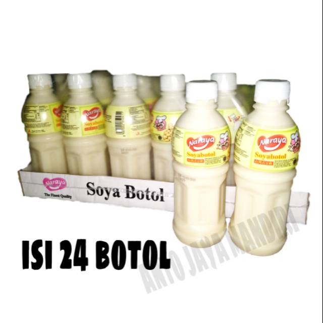 

Minuman Soya Botol Naraya/ Ex-goal 320ml isi 24