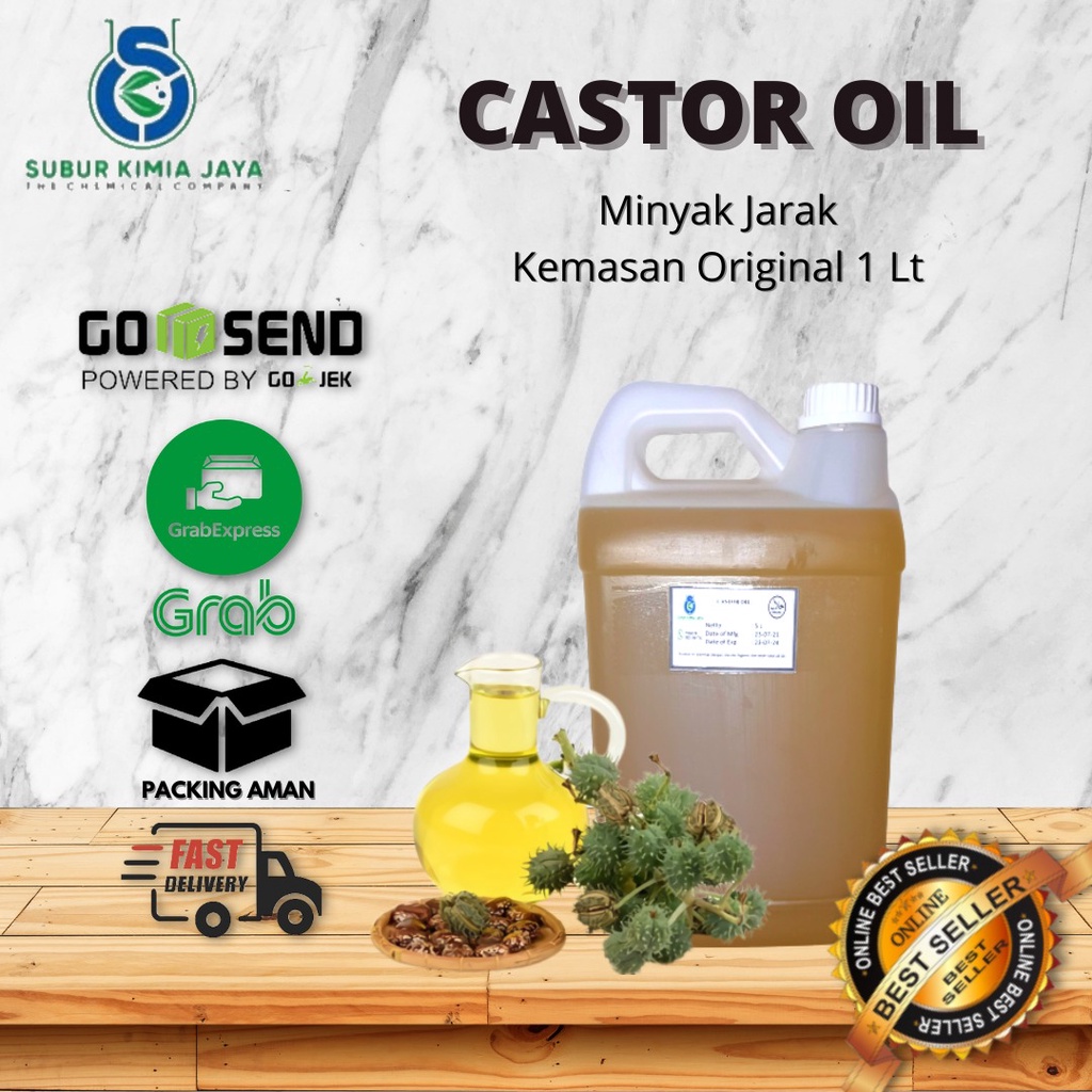 

Castor Oil / Minyak Jarak 5L Premium