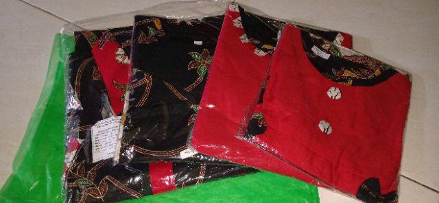 Merry Couple Dress Seragam Batik Natal Merah Baju Cantik Pakaian Anak