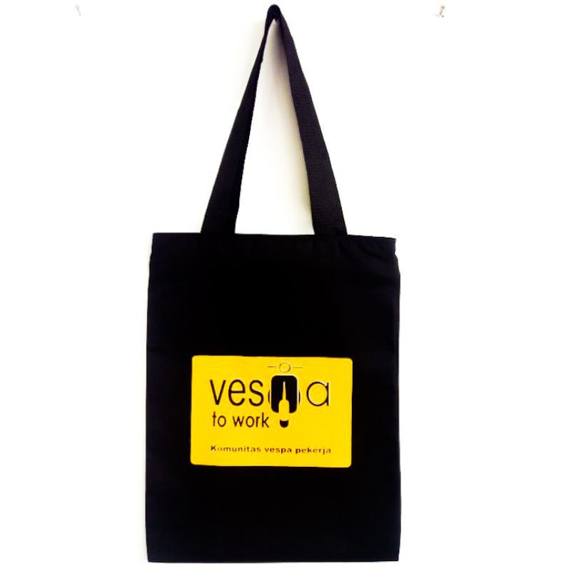 TOTEBAG VESPA TO WORK (ADA RESLETINGNYA) || kiiyoomii ||