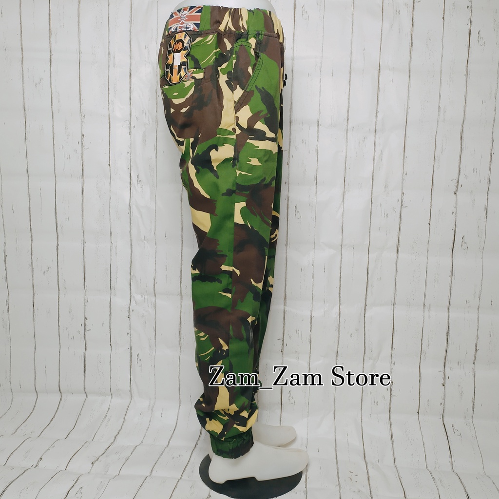 Celana Jogger Pria ARMY / Celana Panjang Jogger ARMY list Panjang / Celana Loreng